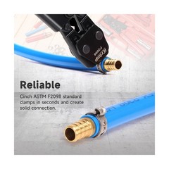 iCrimp PEX Pipe Clamp Crimping Tool Kit Cinch Crimper Tool for &hellip; FAST USA SHIP