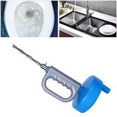 Drain Clog Remover Tool Hand Crank Carbon Steel Sink Snake Cleaner Drain Auger