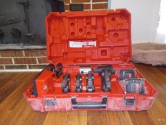 Milwaukee M18 FORCE LOGIC Press Tool Kit, CTS Jaws, 2 Batteries, 1/2&Prime;&ndash;2&Prime;