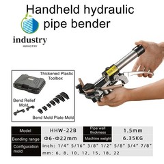 HHW-22B Hydraulic Pipe Bender Pipe Bender Manual Bending Machine