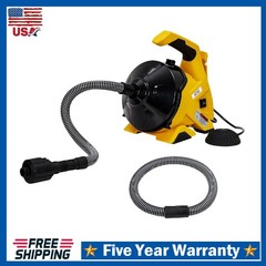 30 FT x 3/10 In Drain Cleaner Machine ,Electric Sewer Snake Drain Auger Cleaner