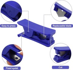PTFE Plastic Tube Cutter Set, Adjustable Hose Pipe Cutting Tool, 3/4 Inch OD