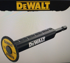 DEWALT DWAIPCIR PVC CUTTER DIAMOND GRIT CUTTING WHEEL