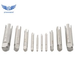 10pcs/Set Broken Tap Extractor Removal Tool Kits Screw Extractor 3/4 Claws