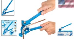 Aluminum Tube Bender: Compact 0-180&deg; Manual Tool for Efficient Pipe Bending