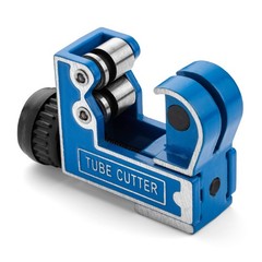 Mini Copper Pipe Tubing Cutter Tool &ndash; 1/8&Prime; to 1 (3-28mm) Mini, Blue