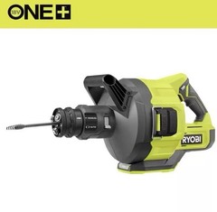 RYOBI ONE+ 18V Cordless Drain Auger, Clog Remover Tool w 35 ft Cable