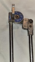 Swagelok MS-HTB-6T 3/8&Prime; Tube OD 15/16&Prime; Bend Radius Hand Tube Bender Blue Silver