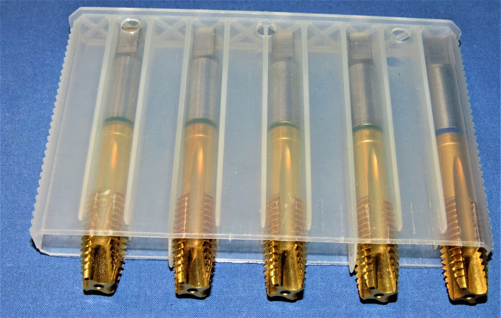 New Guhring M12x1.75 Metric Class 6HX 4-Flute Guhring Powdered Metal TiN Finish