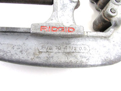 RIDGID No. 134 FOUR WHEEL HEAVY DUTY PIPE CUTTER, 1-1/8&Prime; to 4-1/2&rdquo;
