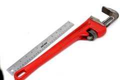 ACE Hardware Heavy Duty 18&Prime; Pipe Wrench Part # 24528 USA Made!