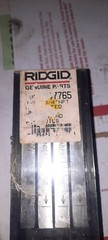RIDGID 47765 1/2&Prime; &ndash; 3/4&Prime; NPT THREADING DIES HIGH SPEED FOR UNIVERSAL HEADS NEW