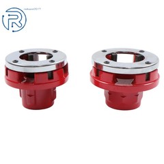 3/8&Prime; to 2&Prime; Die Dies Set with Handle Ratchet 7 Size Pipe Threader Threading