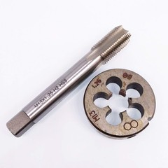 HSS M13 x 1.25mm Tap and M13 x 1.25mm Die Metric Thread Right Hand
