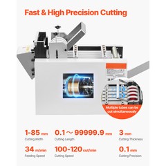 Auto Heat-Shrink Tube Cutter Cable Pipe Cutter Cutting Machine with LED