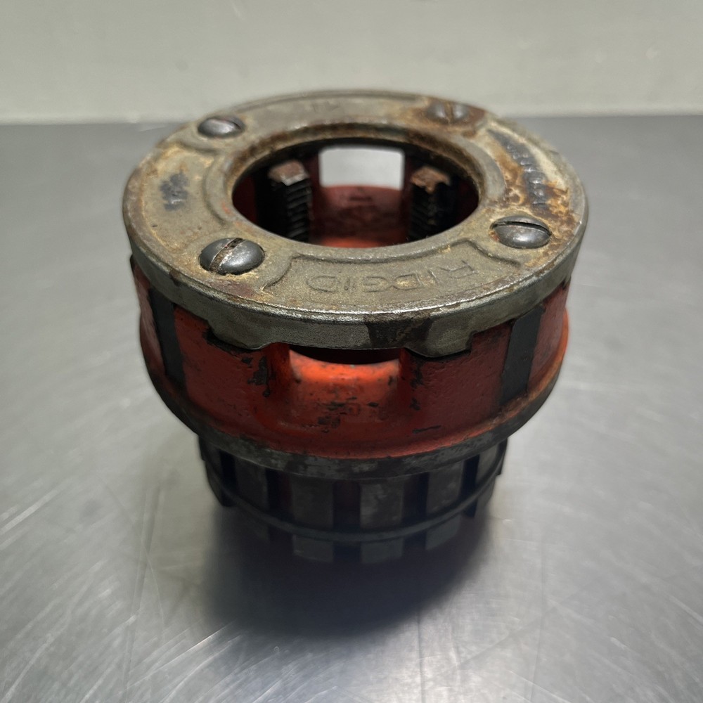 Ridgid 12-R 1-1/2&Prime; npt Ratchet Pipe Threader Die Head