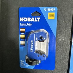Set Of 8 Kobalt Copper Cutter 2146935, 1 2146934 And 1 2146936 Quick Release