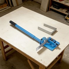 Blue Carbon Steel Sheet Metal Bending Tool Dual-zone Ball Bearings 90&deg; Bending