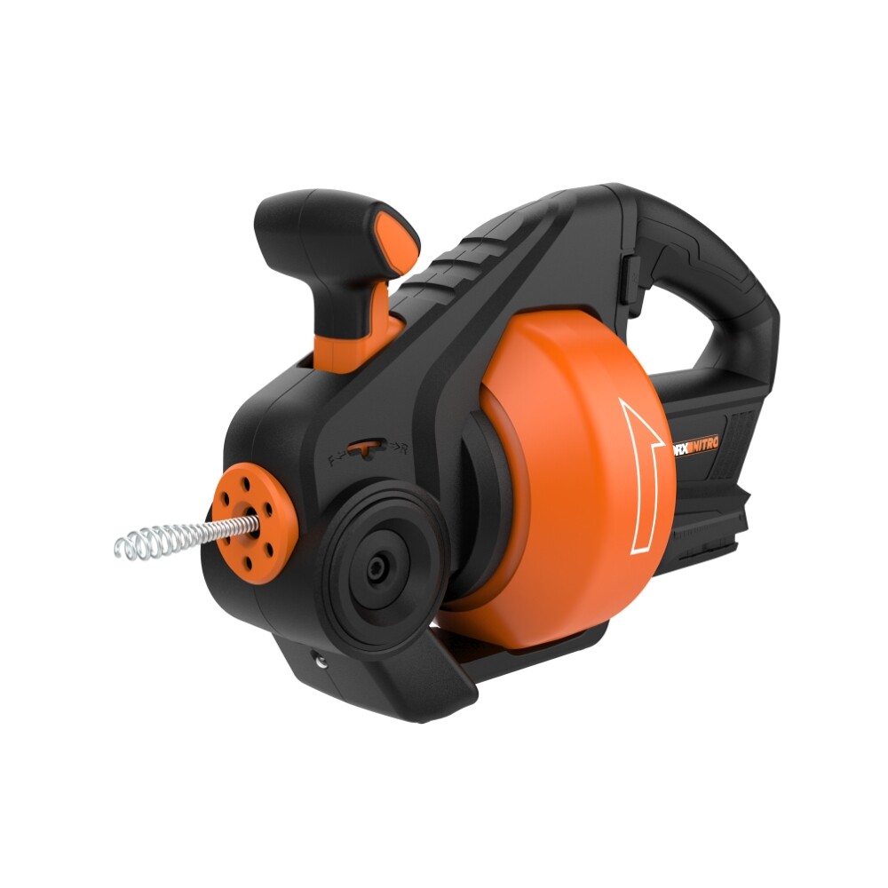 WX891L.9 WORX Nitro 20V 25&prime; Cordless Drain Auger (Tool Only/No Battery)