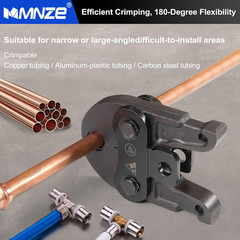 6 PCS Standard Press Jaws Kit, 1/2&Prime;, 3/4&Prime;, 1&Prime;,1-1/2&Prime;, 1-1/4&Prime;, 2&Prime;, Pro Press Jaws