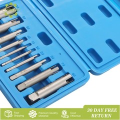 10Pcs 3/4 Claws Broken Tap Extractor Removal Kit 1-10# Screw Extractor Set