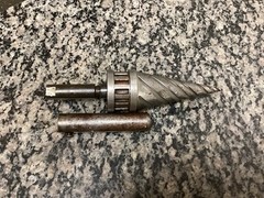 Unbranded Tools #2 RATCHET SPIRAL PIPE REAMER, 1/8&Prime; to 2&Prime; No Handle As Pictured