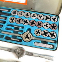 Large Lot of 117 Vintage Tap Die Pipe Threader Machinist Threading Tools