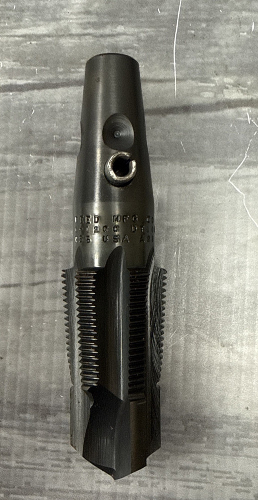 Reed Mfg 04391 DT100 1&rdquo; CC AWWA Drill Tap for Cast/Ductile Iron Pipe