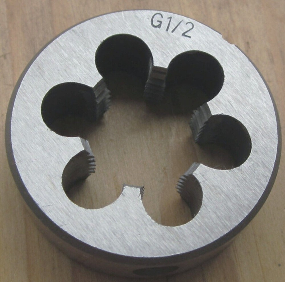 1/2&Prime; &ndash; 14 BSPP Left hand Thread Pipe Die /SN1