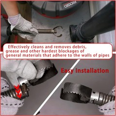 52817 T-231 2-1/2&Prime; C Cutter Drain Cleaner Tools for Ridgid K-40 K-45 K-50 K-3800