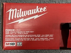 NEW 2026!!! Milwaukee M18 FORCE LOGIC ONE-KEY Press Tool Kit 2922-22
