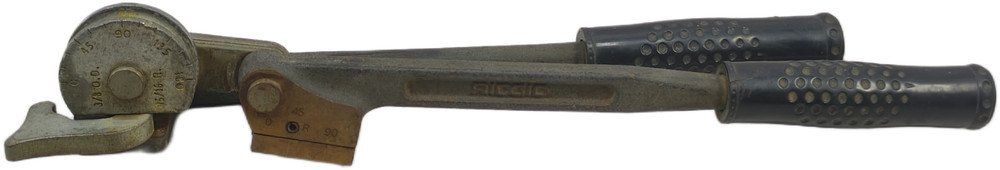 Ridgid 406 3/8 In OD, 13 In L R 15/16&Prime; 90 to 180 Deg Pipe Bende Lever-Type Tube