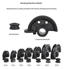 Manual SWG-25S Pipe Bender for Iron, Copper, and Steel Tubing &ndash; U-Bend