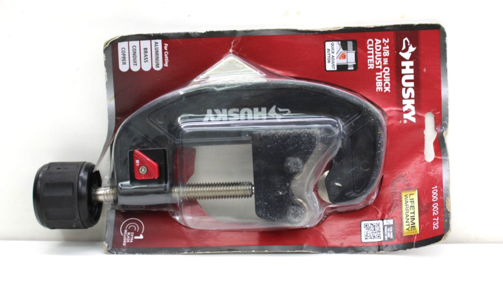 HUSKY 410-191-0111 2-1/8 IN. QUICK-RELEASE TUBING CUTTER. NEW