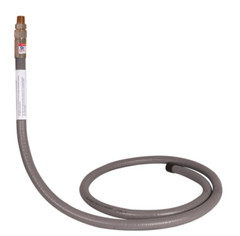 XR-17C-10SN-96-L-ZDC 5/8&Prime; Flare Swivel x 3/4&Prime;IPS x 96&Prime; Flexible Gas Riser