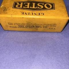 Genuine OSTER Dies X1 high speed steel 2&rdquo; N.C. BOLT LH