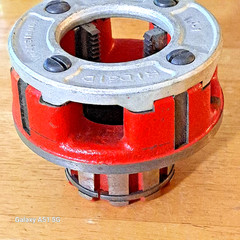 RIDGID 36900 1&Prime; OOR NPT Manual Pipe Threader Die Head, Rh NEW NOS FREE SHIPPING