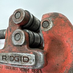 Lot of 3 Ridgid Heavy Duty Pipe Cutter 1/8in to 2in Models 1ea No2A 2ea No 202