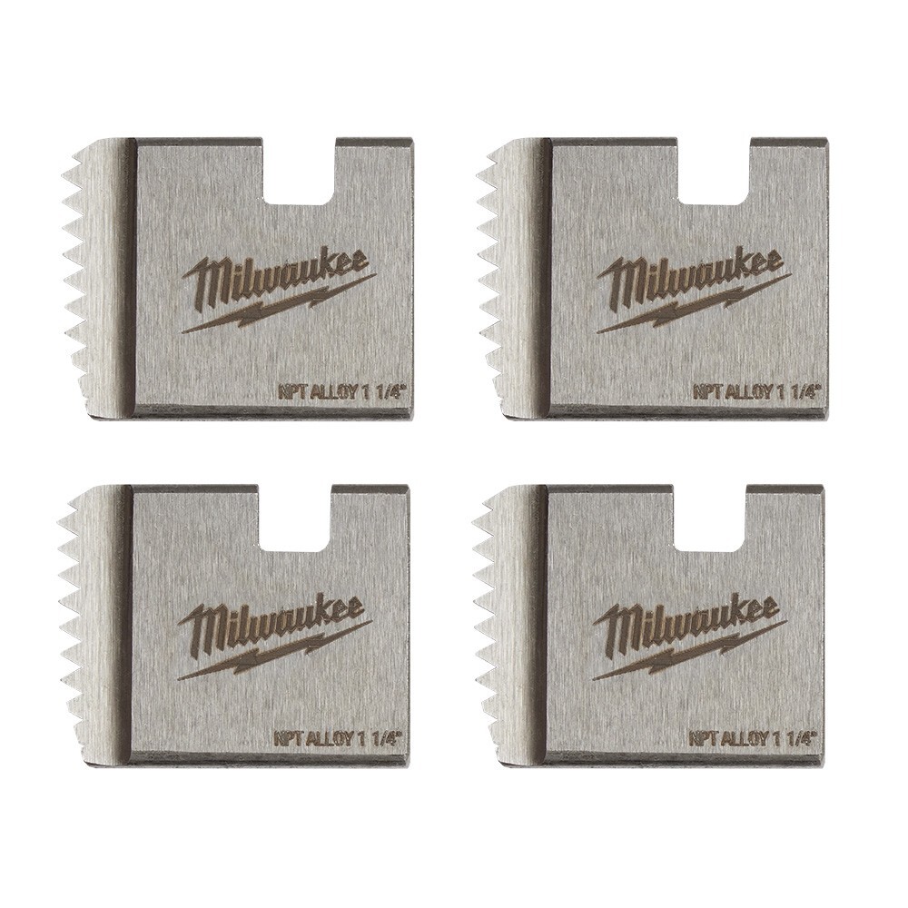 Milwaukee 48-36-1104 1-1/4 in ALLOY NPT Pipe Threading Dies