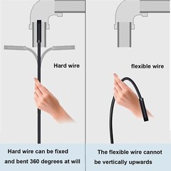 Pipe Inspection Camera Endoscope Video Sewer Drain Cleaner Waterproof Snake