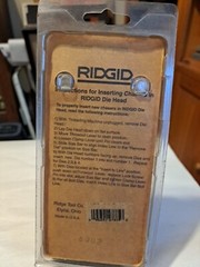 RIDGID 47885 1/8&Prime; NPT RH High Speed Steel Pipe Die Set for 515