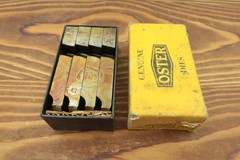 Oster 300 Threading Die Set 1-4 Size 1/2&Prime; & 3/4&Prime; NOS in Original Box