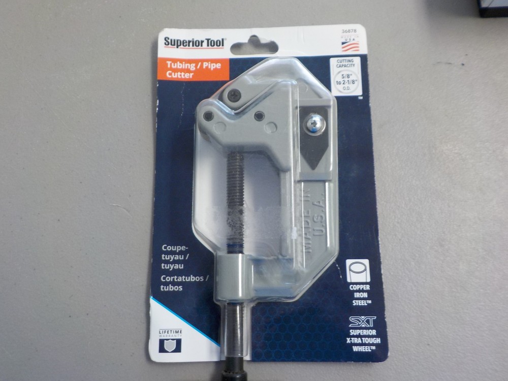 Superior Tool 36878 ST-2000 Tubing and Pipe Cutter 5/8&Prime;- 2-1/8&Prime; Capacity
