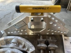 GB Enerpac STB Hydraulic One Shot Pipe Bender Set 1/2&Prime; to 2&Prime; Greenlee 915 Pump