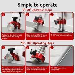 Sheet Metal Roller 1 Station Metal Bender， Metal Roofing Tools，Sheet Metal Fa&hellip;