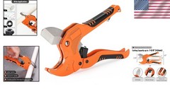 Precision PVC Pipe Cutter: Ratchet Design for Effortless Cutting of 1-5/8&Prime; Pipes