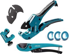 Libraton PVC Cutter 1-5/8&Prime;，PVC Pipe Cutter, Pex Cutter 1-1/4&Prime;, Mini Tube Cutter