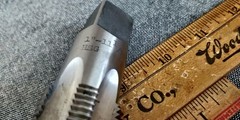 1&Prime;-11 1/2 NPTF Tap HSS