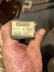 Ridgid 47765 1/2&Prime; to 3/4&Prime; &ndash; 14NPT Universal Dies High Speed RH