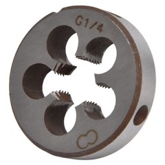 Alloy Steel 5 Chip Holes Thread Die Tool For Pipe Threading
